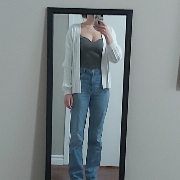 Defrost, XSmall, white cardigan - Picture 3 of 5